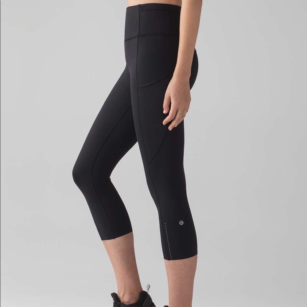 Lululemon Fast and Free Crop Leggings